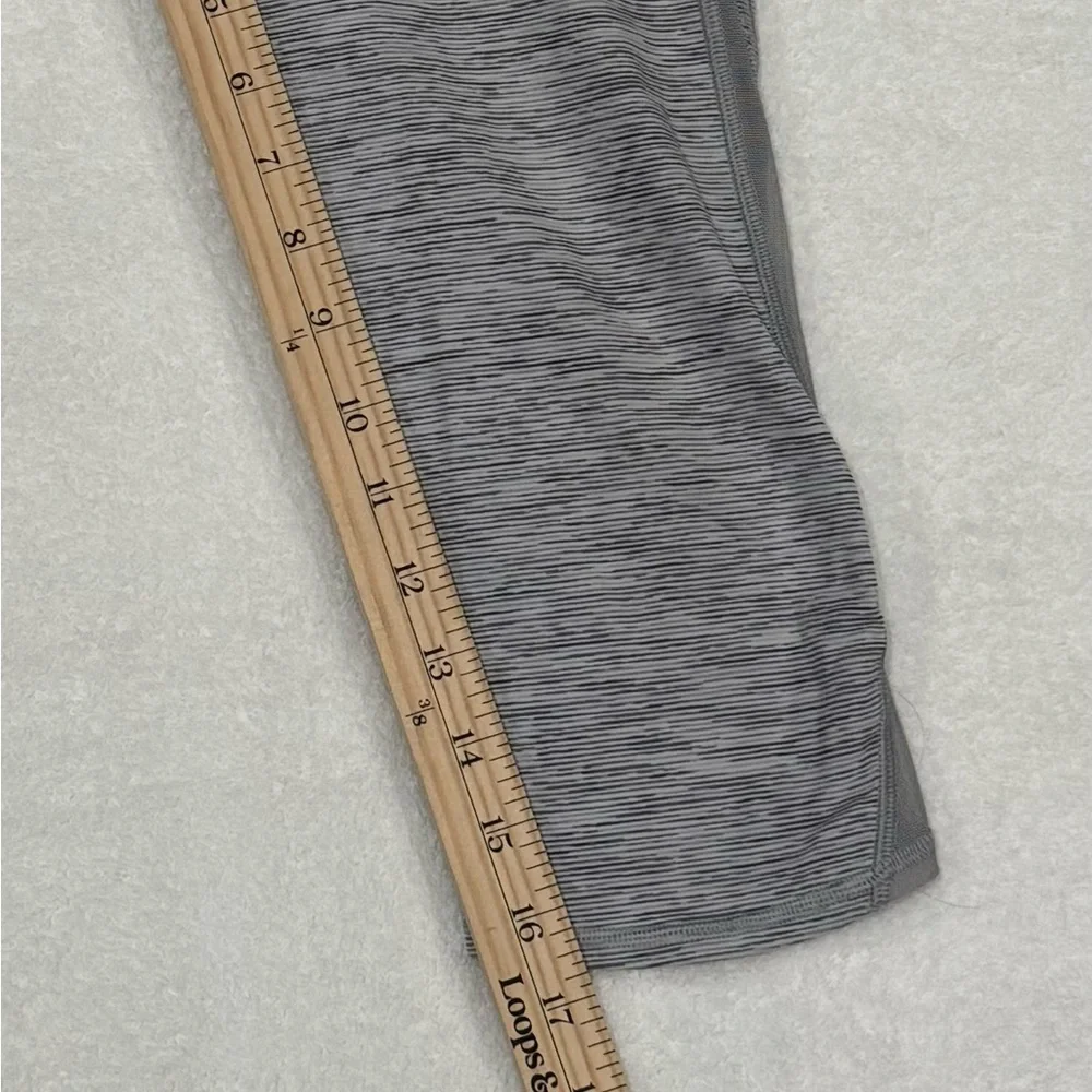 Gray Lululemon Leggings Size 8 - Picture 9 of 10